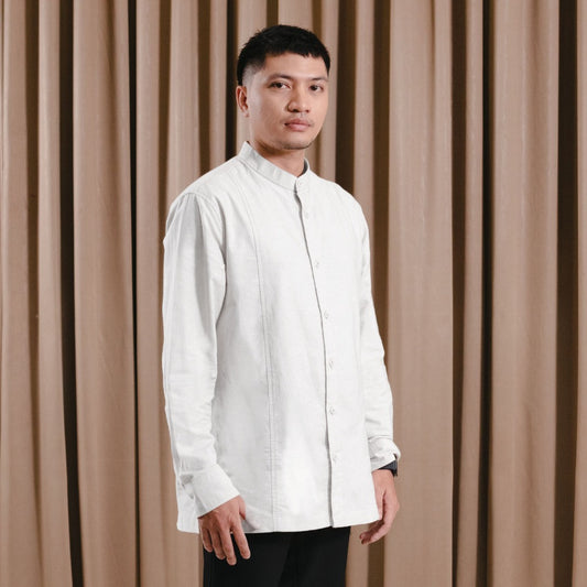 Hijaberies Raya - Koko Line Long Sleeve (Baju Koko Pria Lengan Panjang)