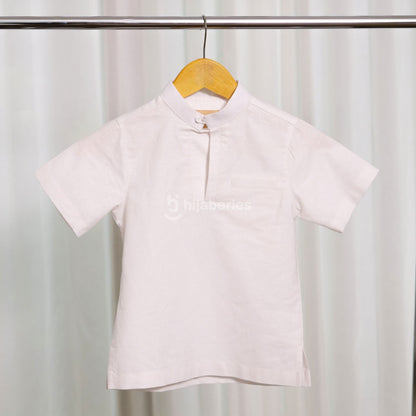 Hijaberies Raya - Koko Basic Short Sleeve (Baju Koko Pria Simpel Lengan Pendek)
