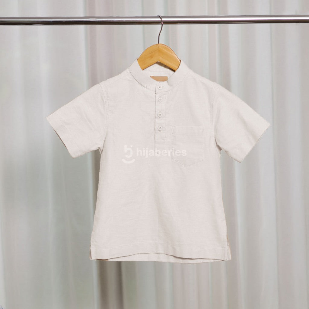 Hijaberies Raya - Koko Basic Short Sleeve (Baju Koko Pria Simpel Lengan Pendek)