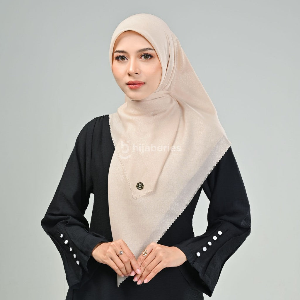 Hijaberies - Exclusive Embossed Monogram Series 2 (Hijab Hampers/Gift Exclusive Box)