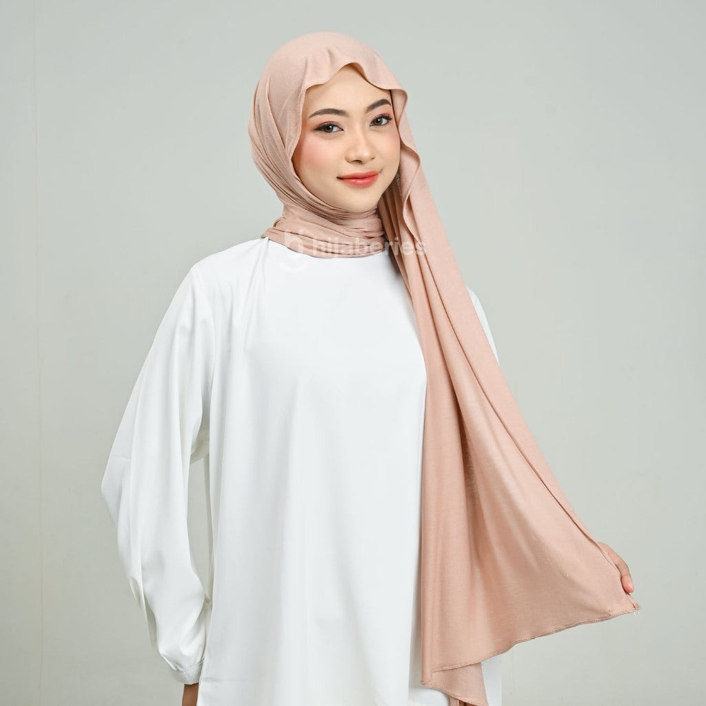 Hijaberies - Viscose Rayon Pashmina (Hijab Pashmina bahan Viscose Rayon)