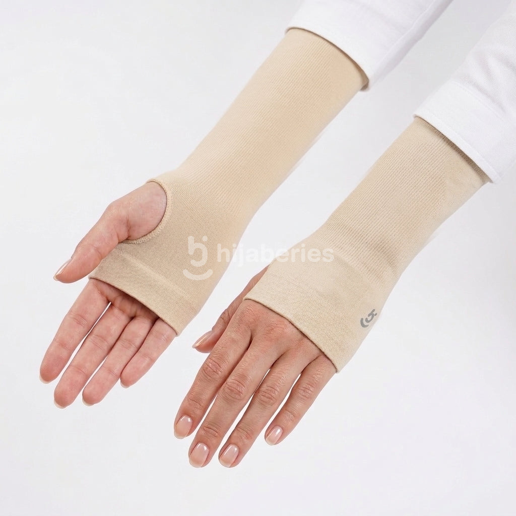 Hijaberies - Cool Handsock Anti UV (Manset/ Kaos Tangan Anti UV)