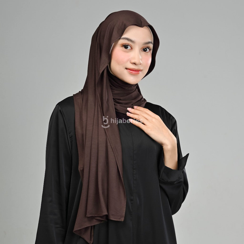 Hijaberies Kesa Pashmina Kaos (Pashmina bahan Rayon Spandex dan Tencel Modal)