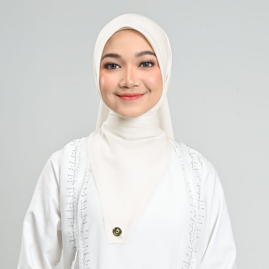 Hijaberies - Emily Paris Plain LC (Hijab Segiempat Paris Voile)