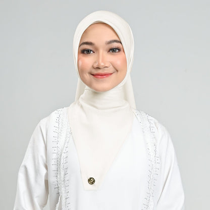 Hijaberies - Emily Paris Plain LC (Hijab Segiempat Paris Voile)