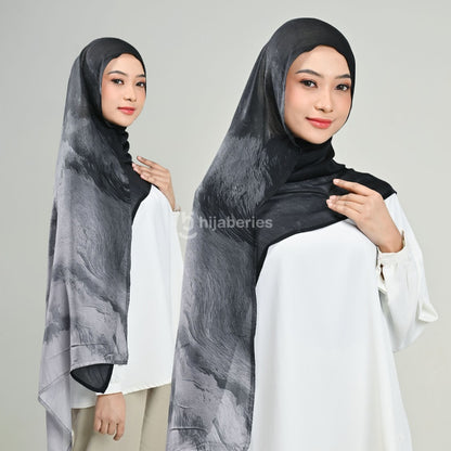 Hijaberies - Pashmina Viscose Modal Print (Viscose Modal Printing dengan Packaging Tube | Kirim Random)