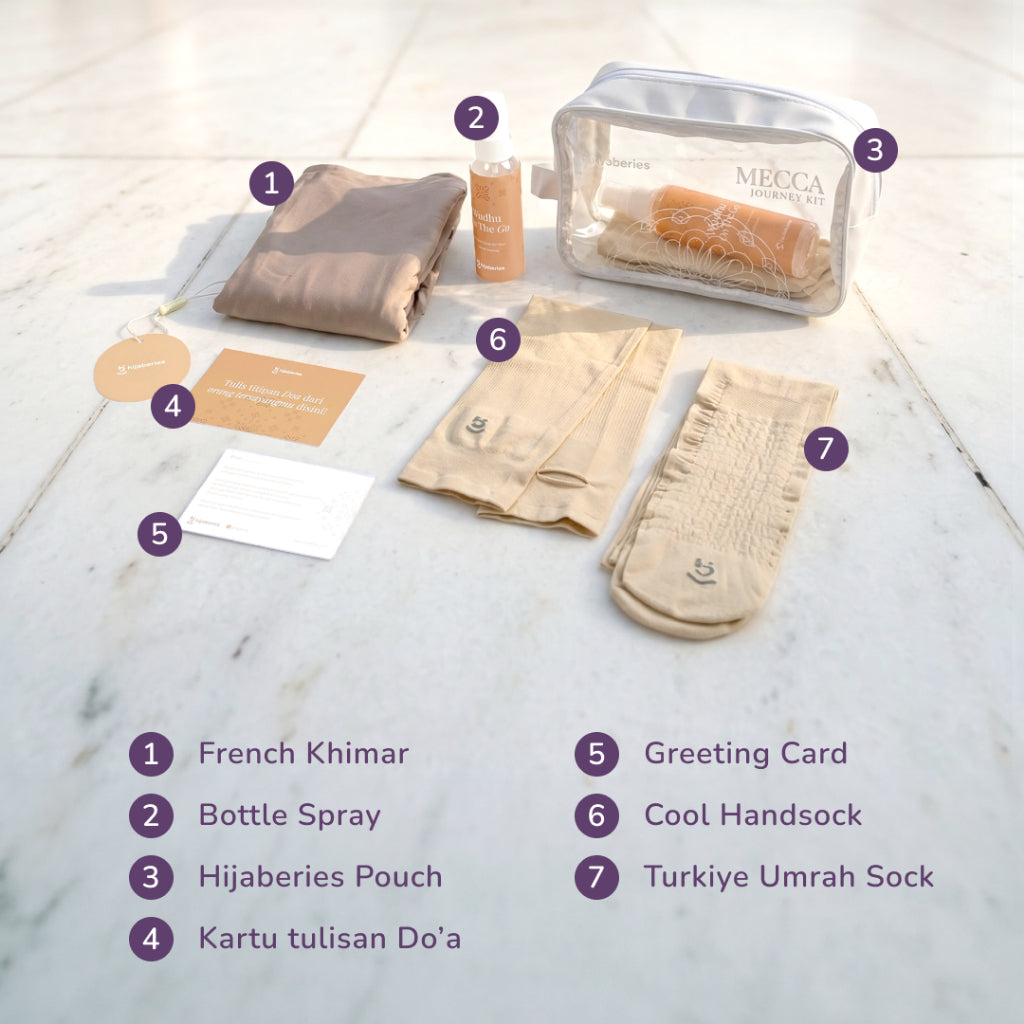 Hijaberies - Mecca Journey Kit (GIFT Umroh Haji)
