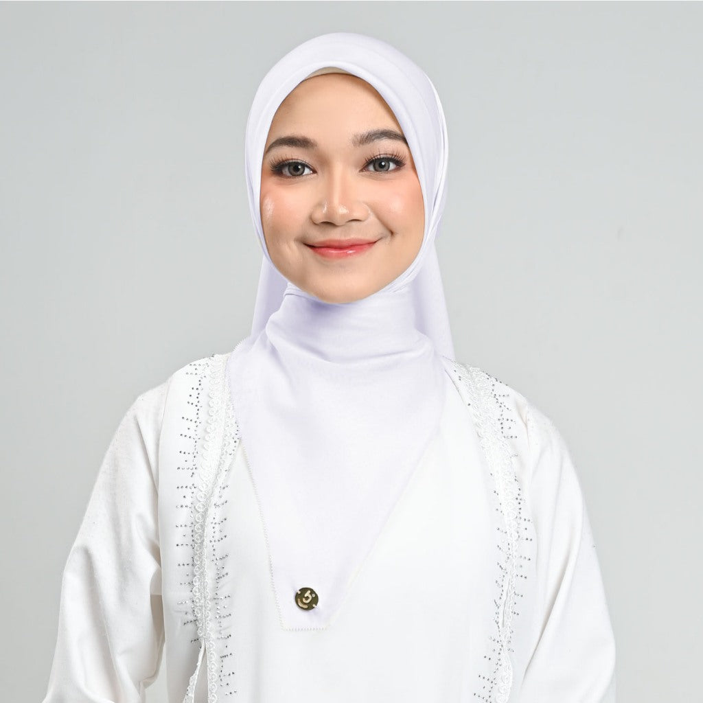 Hijaberies - Emily Paris Plain LC (Hijab Segiempat Paris Voile)