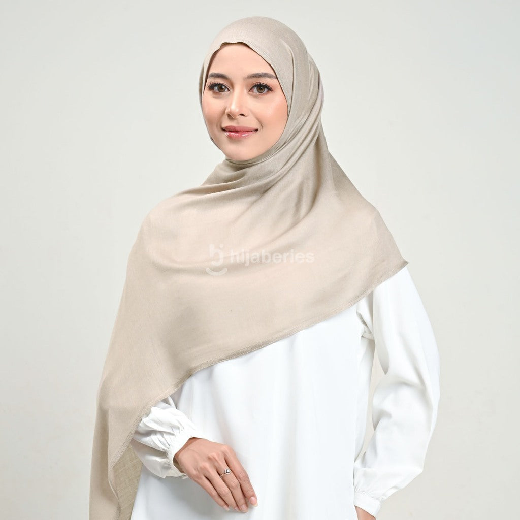 Hijaberies - Vista Viscose Pashmina (Hijab Pashmina Modal Viscose with Exclusive Box)