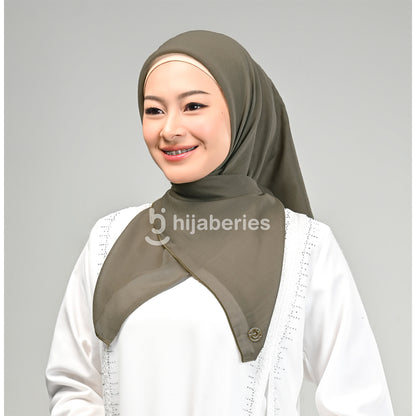 Hijaberies - Paris Legend (Hijab Segi Empat 110x110 cm)