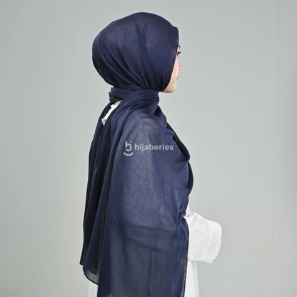 Pashmina Viscose Hijaberies - Navy