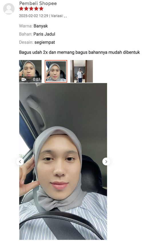 Screenshot ulasan pembeli 2