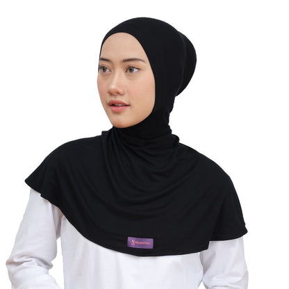 Hijaberies - Inner Hijab Ninja Button (Ciput Model Ninja Bahan Cotton Rayon)