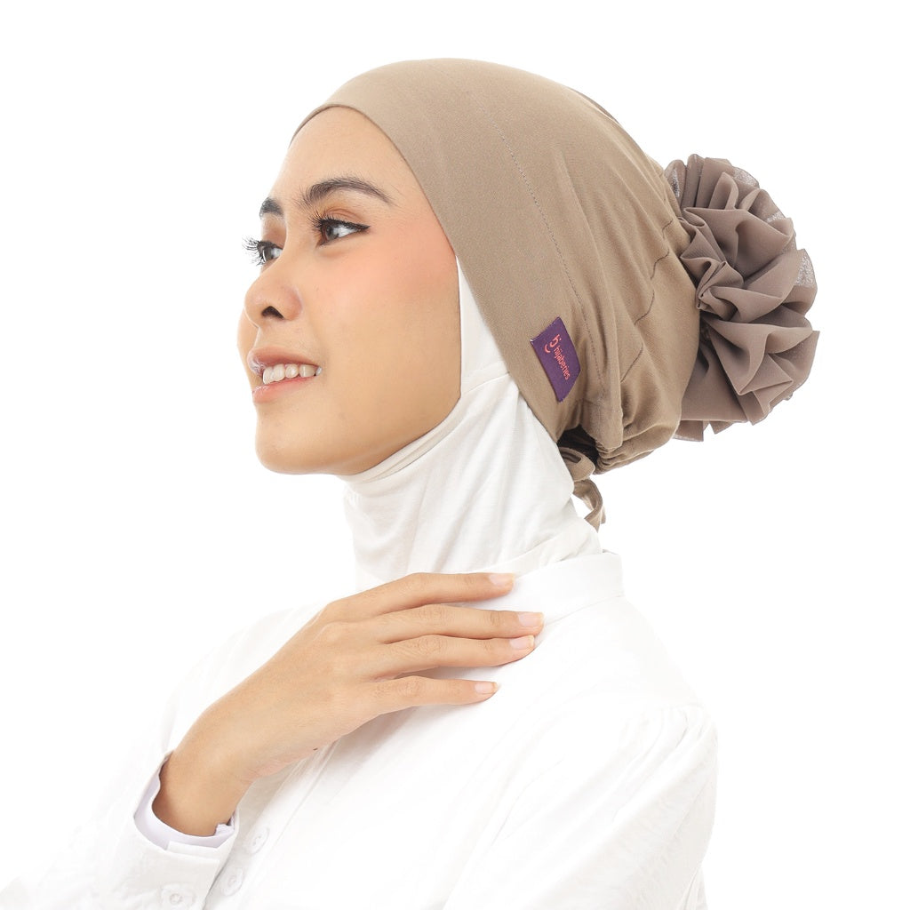 Hijaberies - Inner Scrunchie (Ciput Hijab Cepol Bunga)