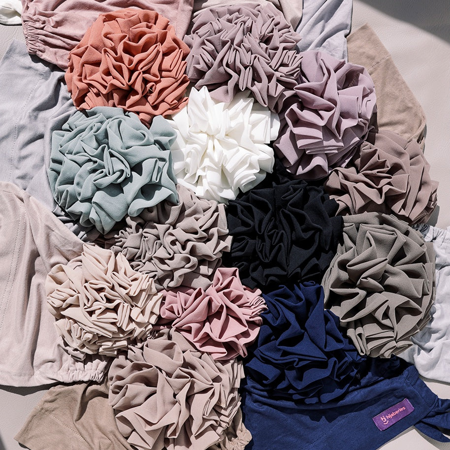 Hijaberies - Inner Scrunchie (Ciput Hijab Cepol Bunga)