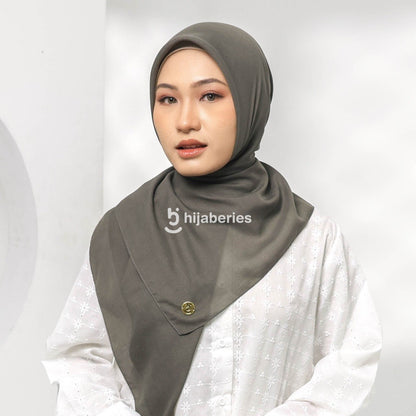 Hijaberies - Baby Voal Square (Hijab Segiempat Voal Exclusive Ukuran 110x110 cm)