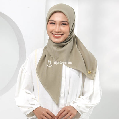 Hijaberies - Baby Voal Square (Hijab Segiempat Voal Exclusive Ukuran 110x110 cm)