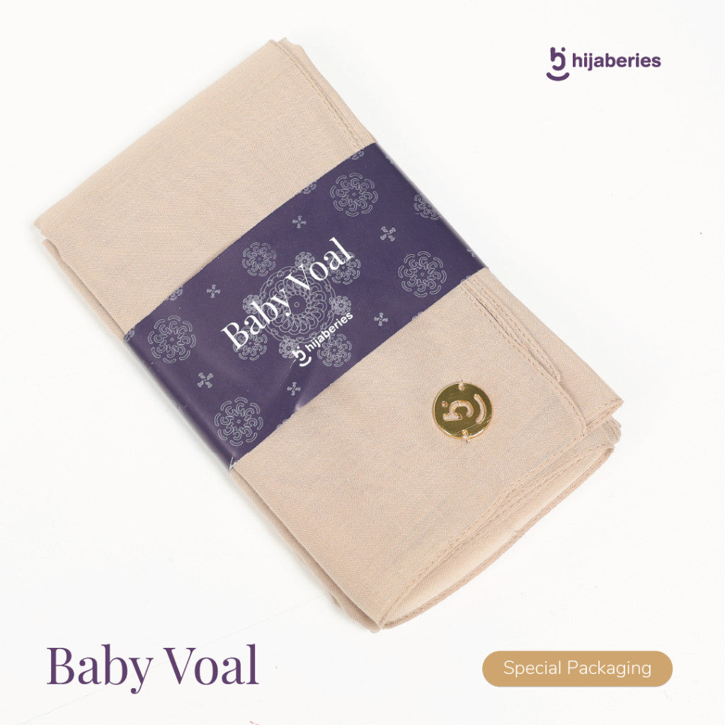 Hijaberies - Baby Voal Square (Hijab Segiempat Voal Exclusive Ukuran 110x110 cm)