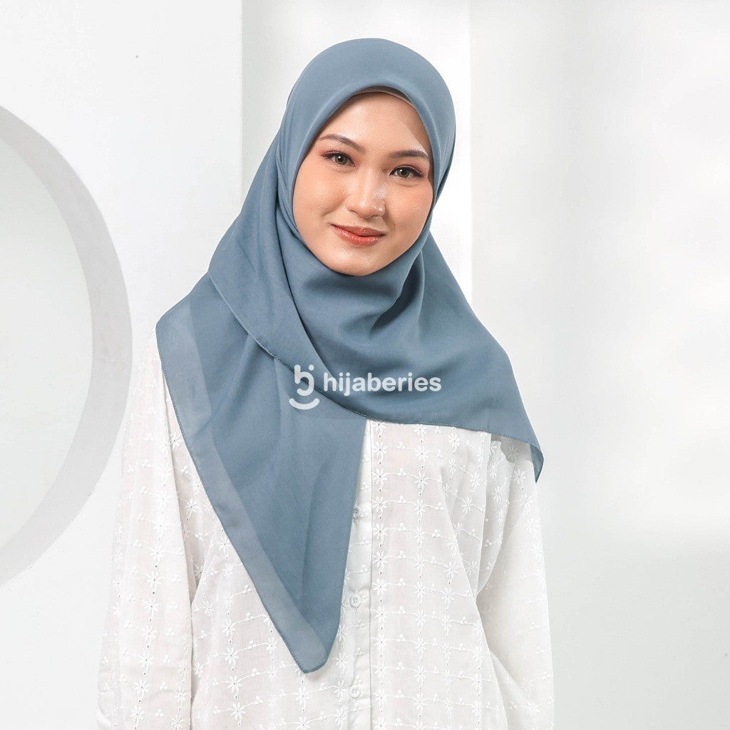 Hijaberies - Baby Voal Square (Hijab Segiempat Voal Exclusive Ukuran 110x110 cm)