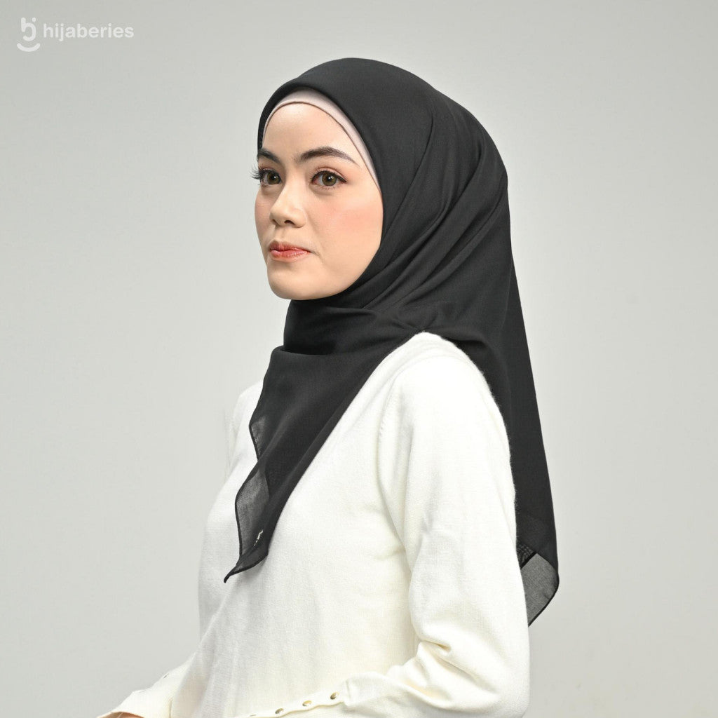 Hijaberies - Baby Voal Square (Hijab Segiempat Voal Exclusive Ukuran 110x110 cm)