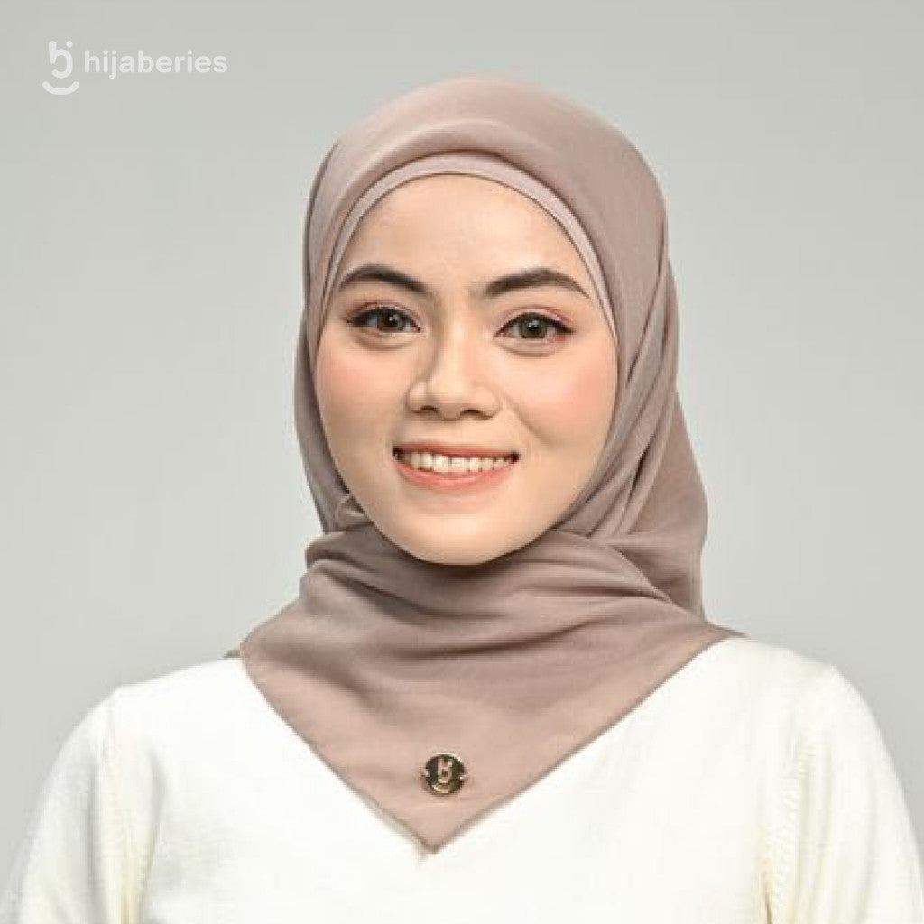 Hijaberies - Baby Voal Square (Hijab Segiempat Voal Exclusive Ukuran 110x110 cm)