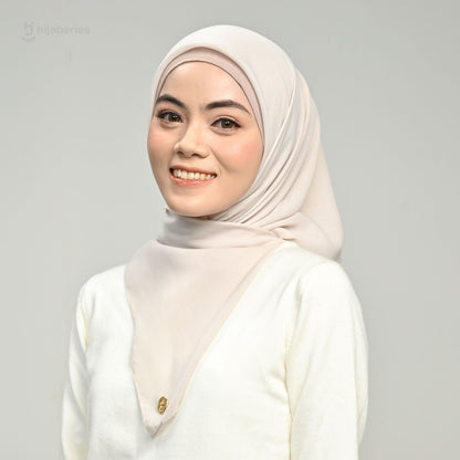 Hijaberies - Baby Voal Square (Hijab Segiempat Voal Exclusive Ukuran 110x110 cm)