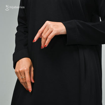 Hijaberies - Tunik Long Cotton (Atasan Wanita Bahan Cotton Combed 24's)