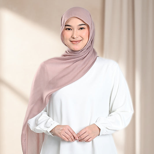 Hijaberies - Viscose Modal Double Stitch Pashmina
