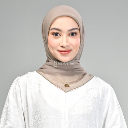 Paris Basic Japan Soft Touch Neci 4 Sisi Hijaberies - Soft Taupe