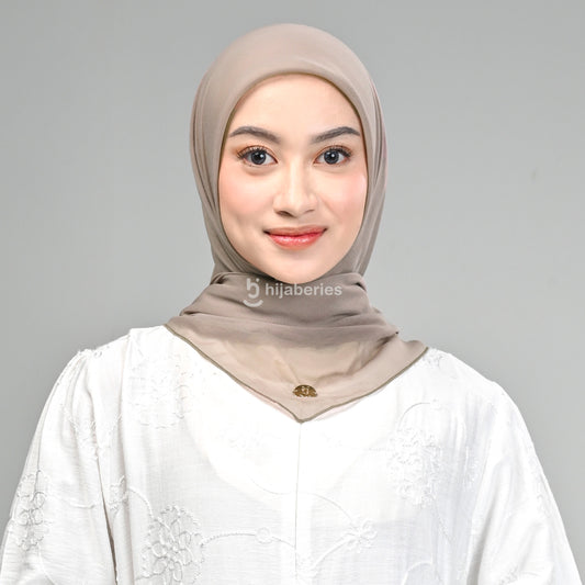 Paris Basic Japan Soft Touch Neci 4 Sisi Hijaberies - Soft Taupe