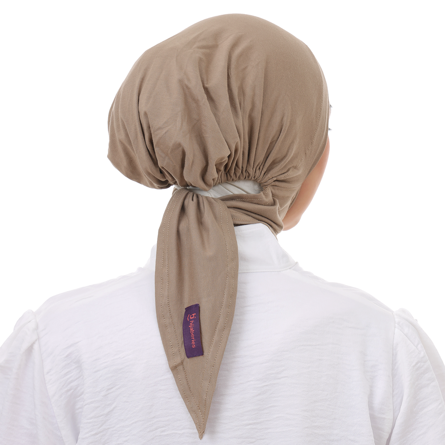 Inner Hijab Ear & Neck Cover Hijaberies - Cappucino