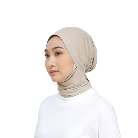 Inner Hijab Ear & Neck Cover Hijaberies - Beige