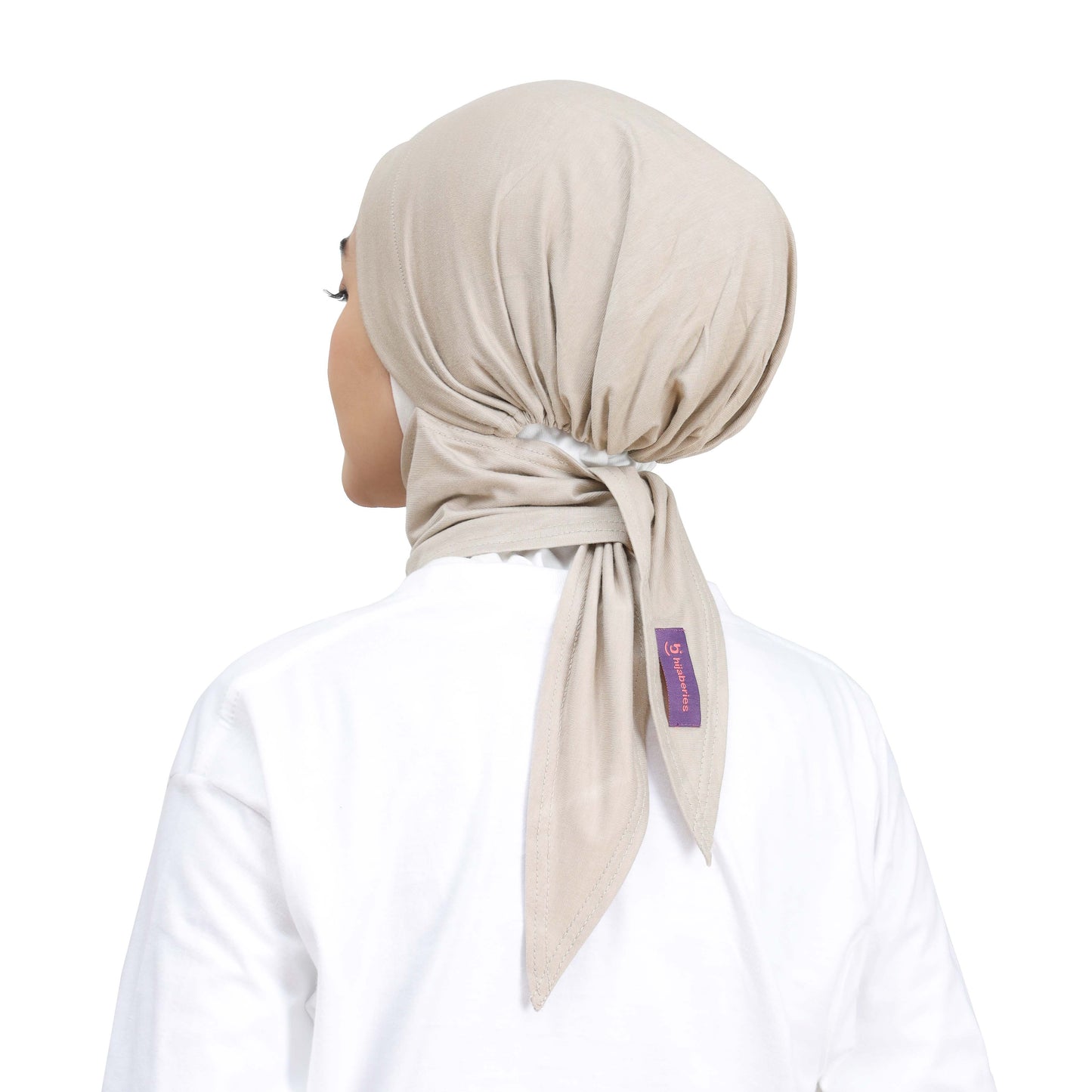 Inner Hijab Ear & Neck Cover Hijaberies - Beige