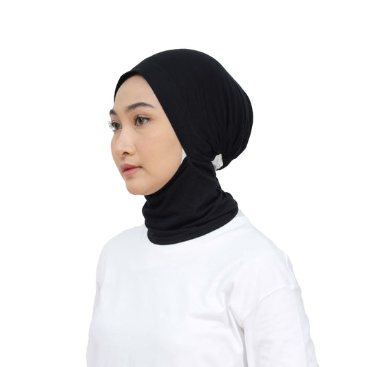 Inner Hijab Ear & Neck Cover Hijaberies - Black