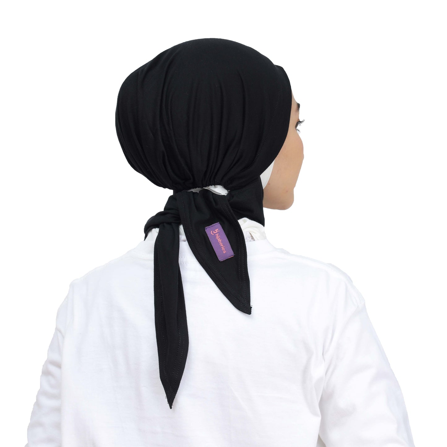 Inner Hijab Ear & Neck Cover Hijaberies - Black