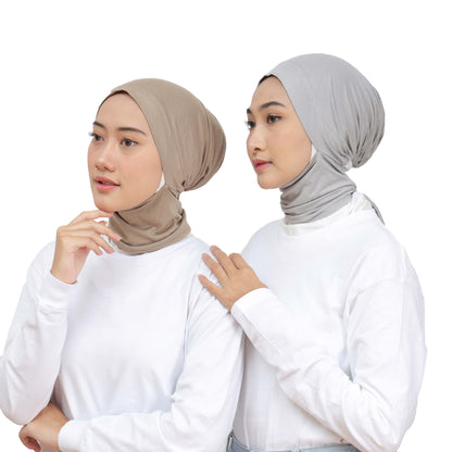 Inner Hijab Ear & Neck Cover Hijaberies - Beige