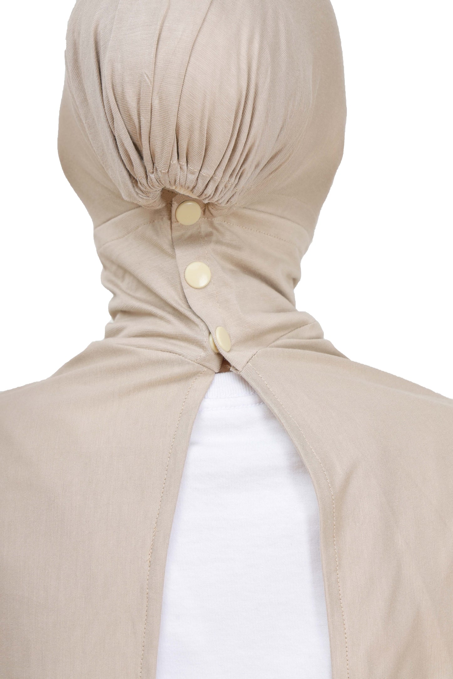 Inner Hijab Ninja Button - Beige