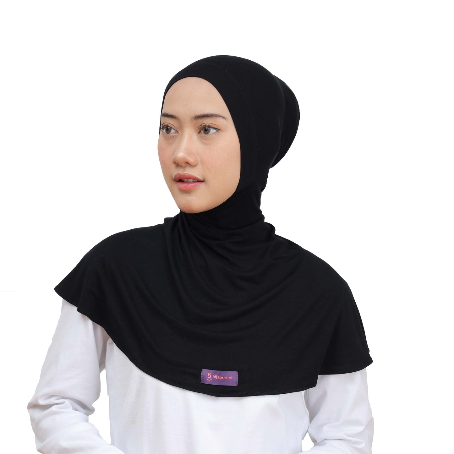 Inner Hijab Ninja Button - Black