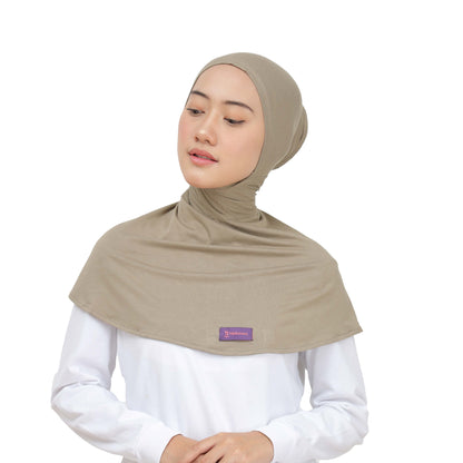 Inner Hijab Ninja Button - Khaky