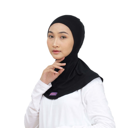 Airy Inner Hijab Ninja - Black