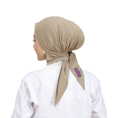 Inner Hijab Ear & Neck Cover Hijaberies - Khaky