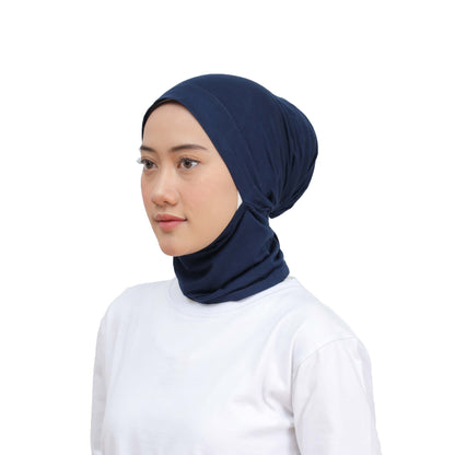 Inner Hijab Ear & Neck Cover Hijaberies - Navy