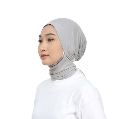 Inner Hijab Ear & Neck Cover Hijaberies - Silver