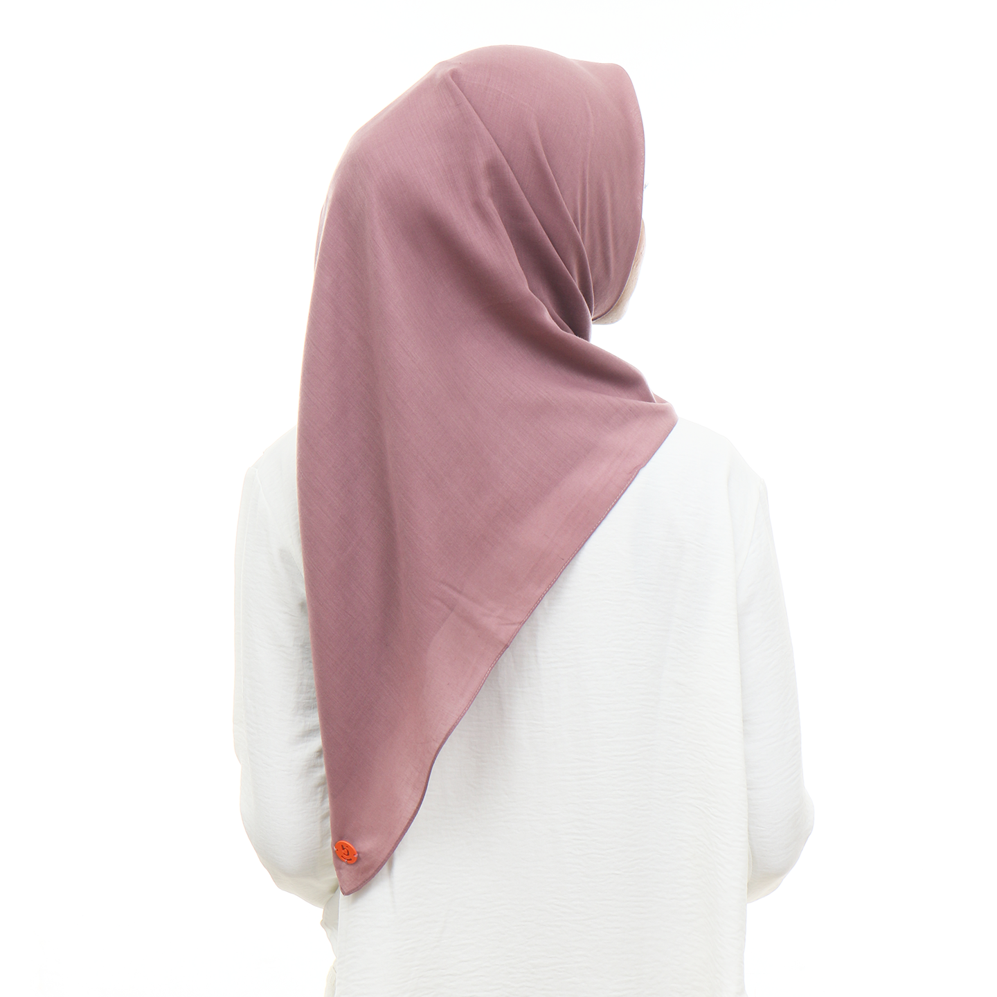 Ayudia Voal Bawal Plain Hijaberies - Grape