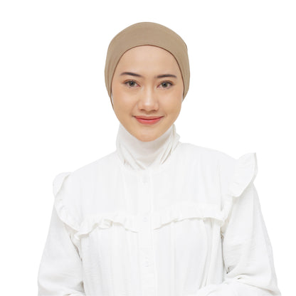 Inner Hijab Arab Tali - Cappucino