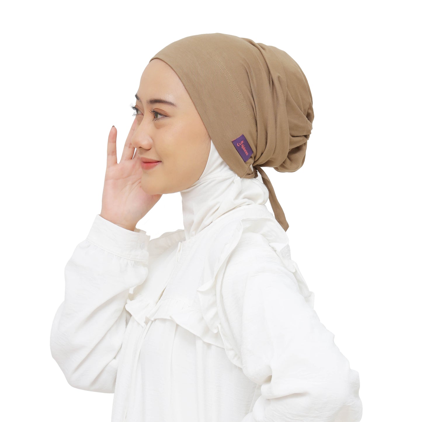 Inner Hijab Arab Tali - Cappucino