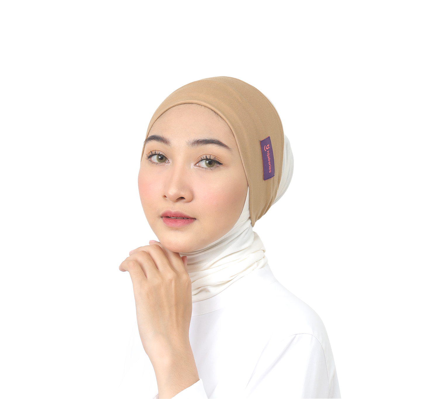 Inner Hijab Bandana Cotton Rayon Hijaberies - Skin