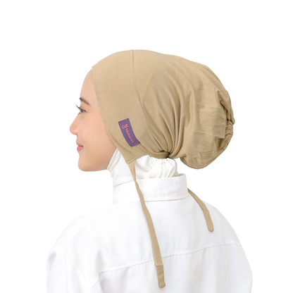 Inner Hijab Arab Tali - Cream/Skin