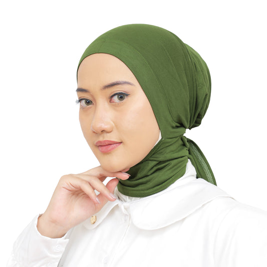 Inner Hijab Ear & Neck Cover Hijaberies - Matcha