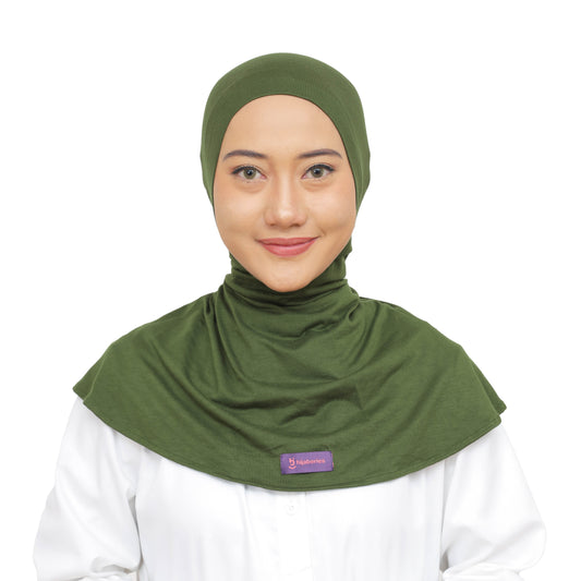 Inner Hijab Ninja Button - Matcha